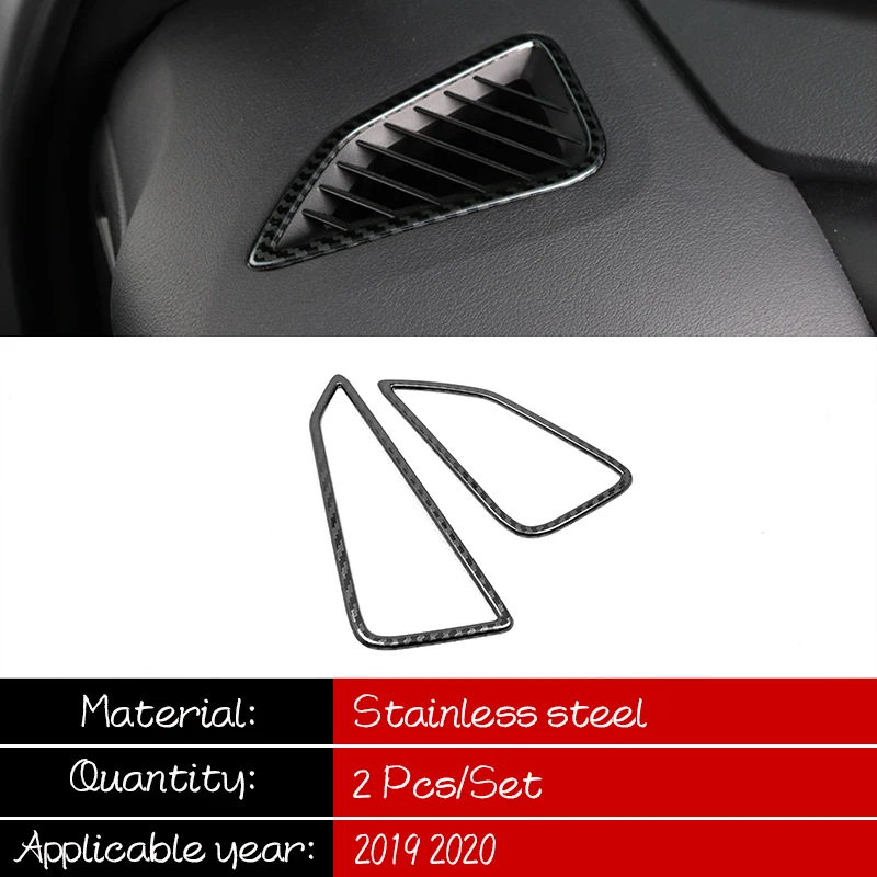 

2 шт., декоративная крышка из нержавеющей стали для Toyota Corolla 2019 2020