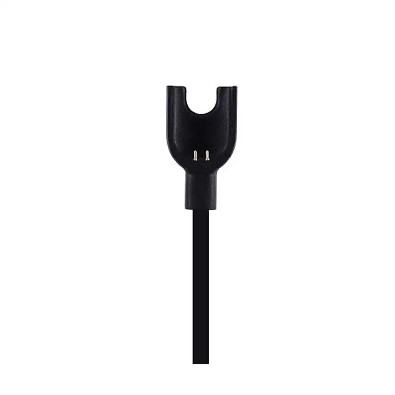 1 pçs relógio inteligente substituição carregador com fio banda inteligente pulseira inteligente adaptador de carregamento usb para xiaomi mi banda 3 todo preto