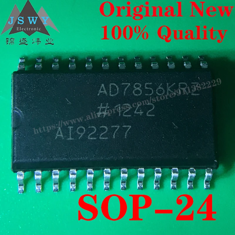 

1 pcs AD7856KRZ SOP-24 Semiconductor Data Conversion IC Analog to Digital Converter-ADC Chip for Module arduino nano BOM Order