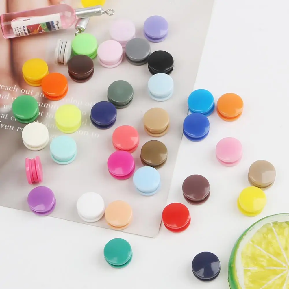 20 Sets T5 12MM Round Plastic Snaps Button Fasteners Quilt Cover Sheet Button Garment Accessories For Baby Clothes Clips