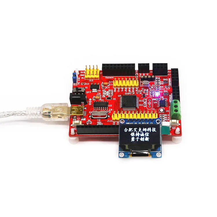 واجهة IIC / SPI من وحدة LCD شاشة OLED 0.96 بوصة
