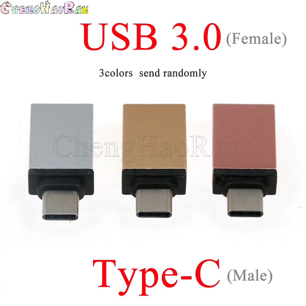 

1pcs Charging OTG Male Adapter USB 3.0 to Type C Female Converter charger For Xiaomi 4C 4S 5S Plus Huawei Oneplus Nubia PC phone