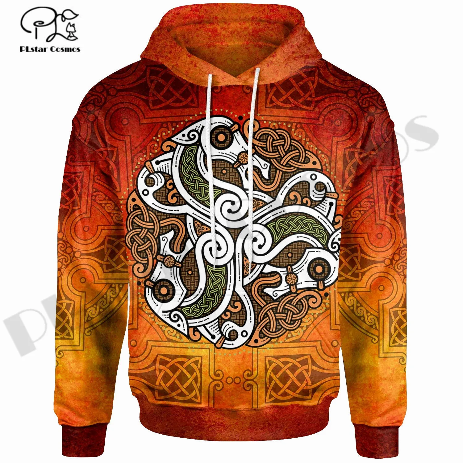 

PLstar Cosmos 3DPrint Newest Celtic Tattoo Cross Unique Men/Women Premium Harajuku Casual Streetwear Hoodies/Zip/Sweatshirt T-6