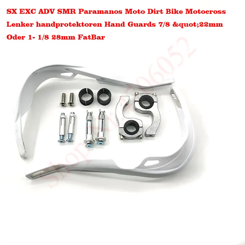 SX EXC ADV SMR Paramanos Moto Dirt Bike Motocross Lenker handprotektoren Hand Guards 7/8 "22mm Oder 1- 1/8 28mm FatBar