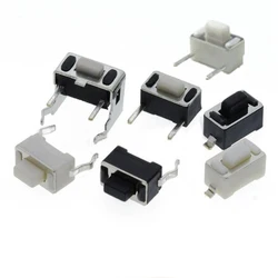 20pcs/lot 3*6*4.3mm Micro Switch White Button Tactile Tact Push Switch Reset button 2pin SMD 3x6x4.3mm