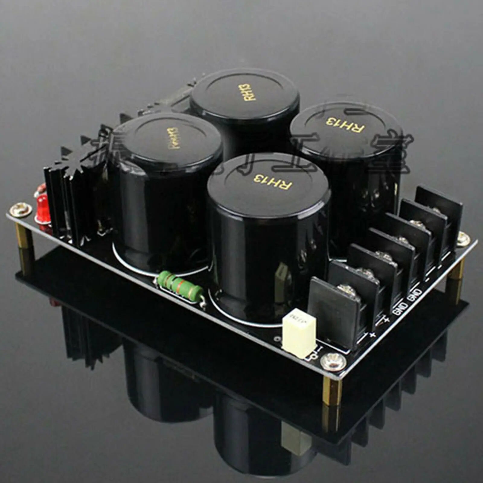 

120A 500W Rectifier Power Supply Finished Board w/NOVER 4*10000uF/50V Capacitors