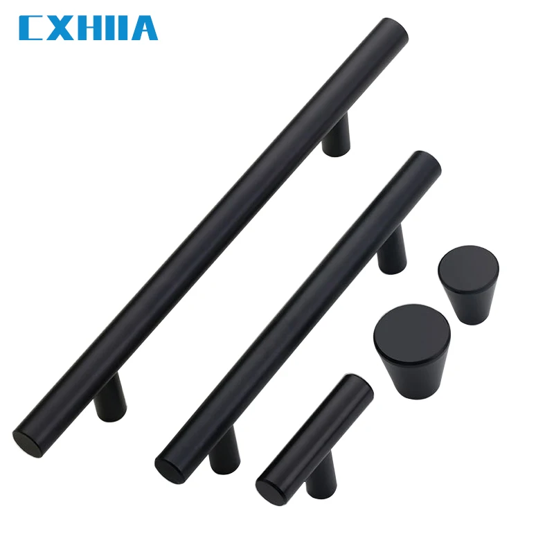 CXHIIA Simple European Style Cabinet Door Long Handle Simple Modern Drawer Wardrobe Door Handle Furniture Hardware