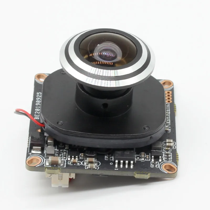 HD 4MP 3MP CCTV IP Camera Module Network Security  IPC board CMOS H.265 XMeye ONVIF with 1.7mm fisheye lens