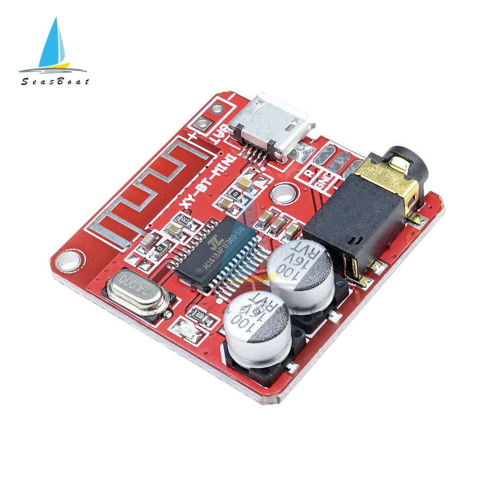 3.7-5V Bluetooth Audio Receiver Board Bluetooth 4.1 5.0 MP3 Lossless Decoder Board Wireless Stereo Music Module