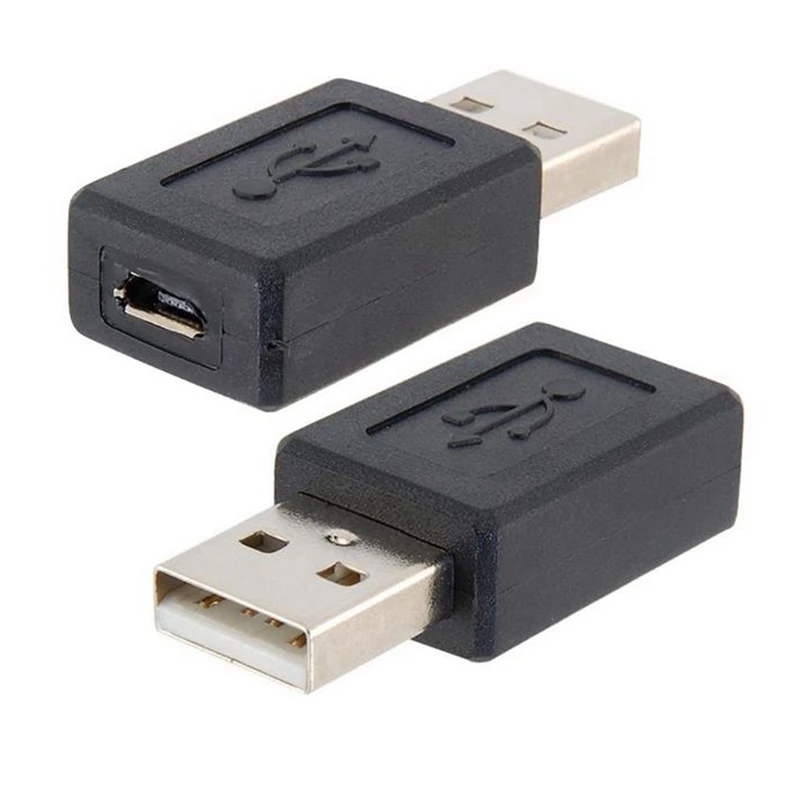 Portable USB 2.0 Type A Female to Micro USB B Female Adapter Plug Converter USB 2.0 to Micro USB Connector Good Quality