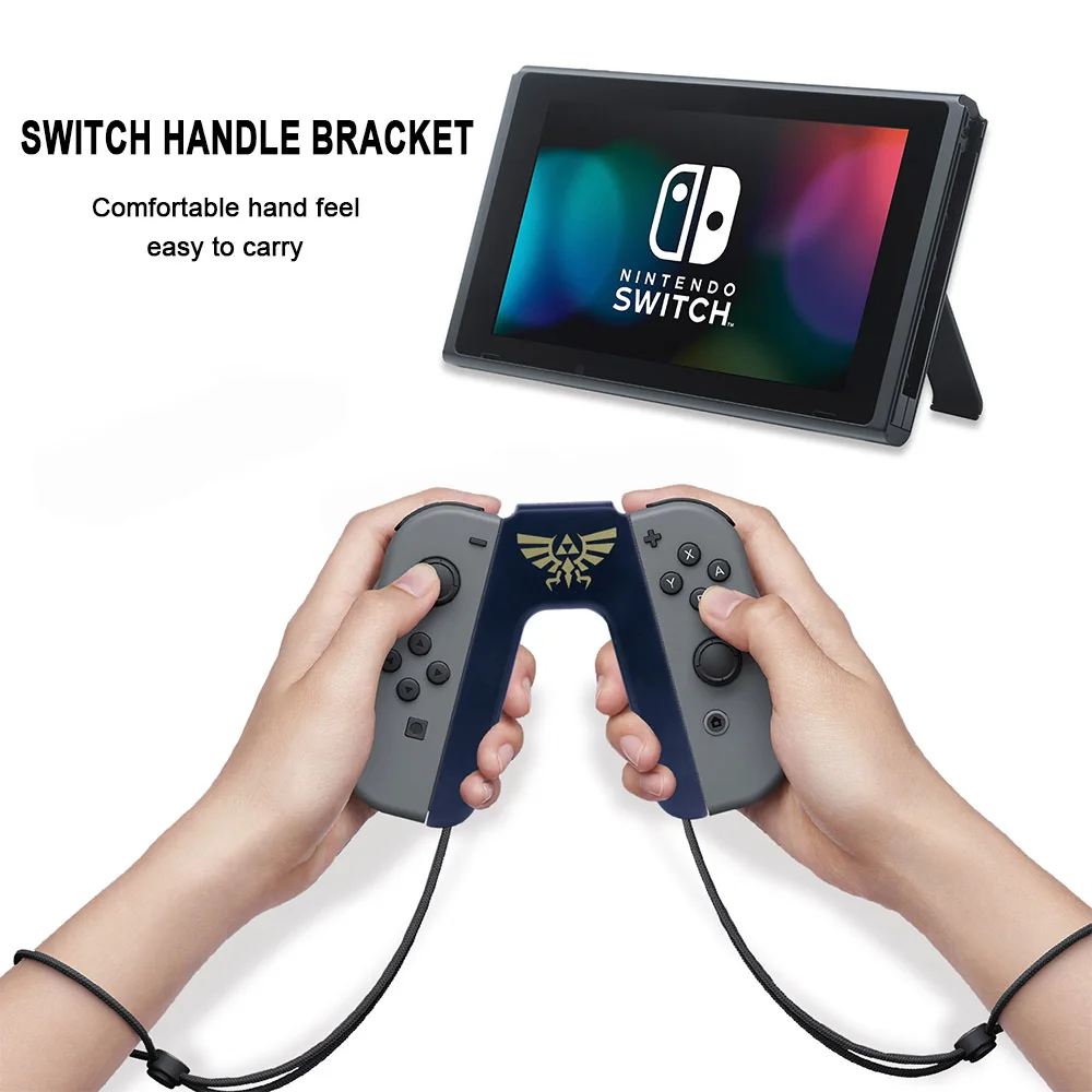 V 브래킷 홀더 핸들 그립 Suppor 닌텐도 스위치 NS OLED 조이 콘 컨트롤러 Gamepad 핸드 그립 조이스틱