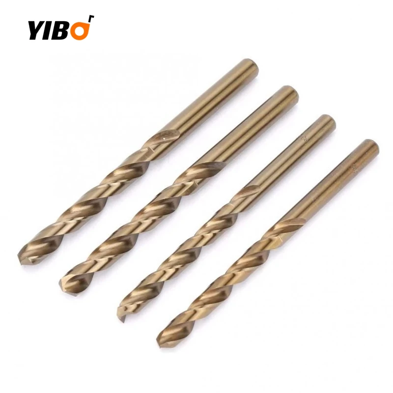 74ชิ้น/เซ็ต M35 40-133มม.ความยาวโลหะไม้เจาะเหล็กความเร็วสูง HSS-CO Twist Drills HSS-CO 1-8Mm เหล็กความเร็วสูง