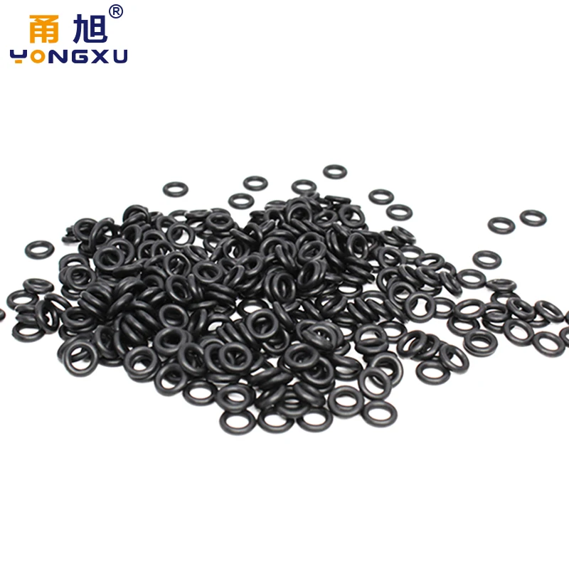 NBR O Ring Seal Gasket Thickness CS1.8 ID1.8-75 Oil and Wear Resistant Automobile Petrol  Rubber O-Ring Waterproof Black.-.