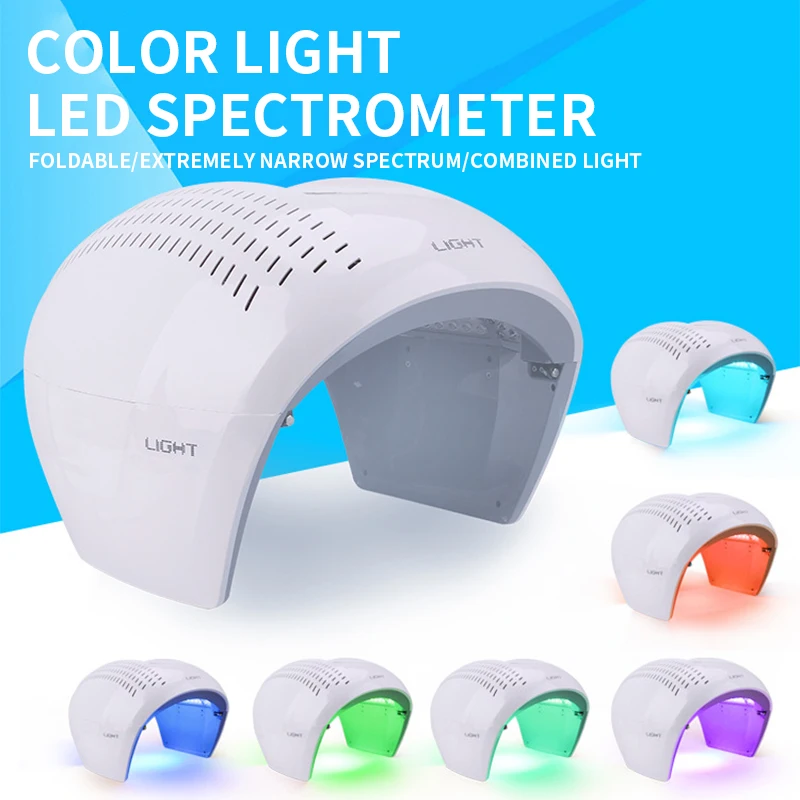 

PDT spectrometer LED photodynamic beauty red blue far infrared PDT color phototherapy photon skin rejuvenation beauty instrument