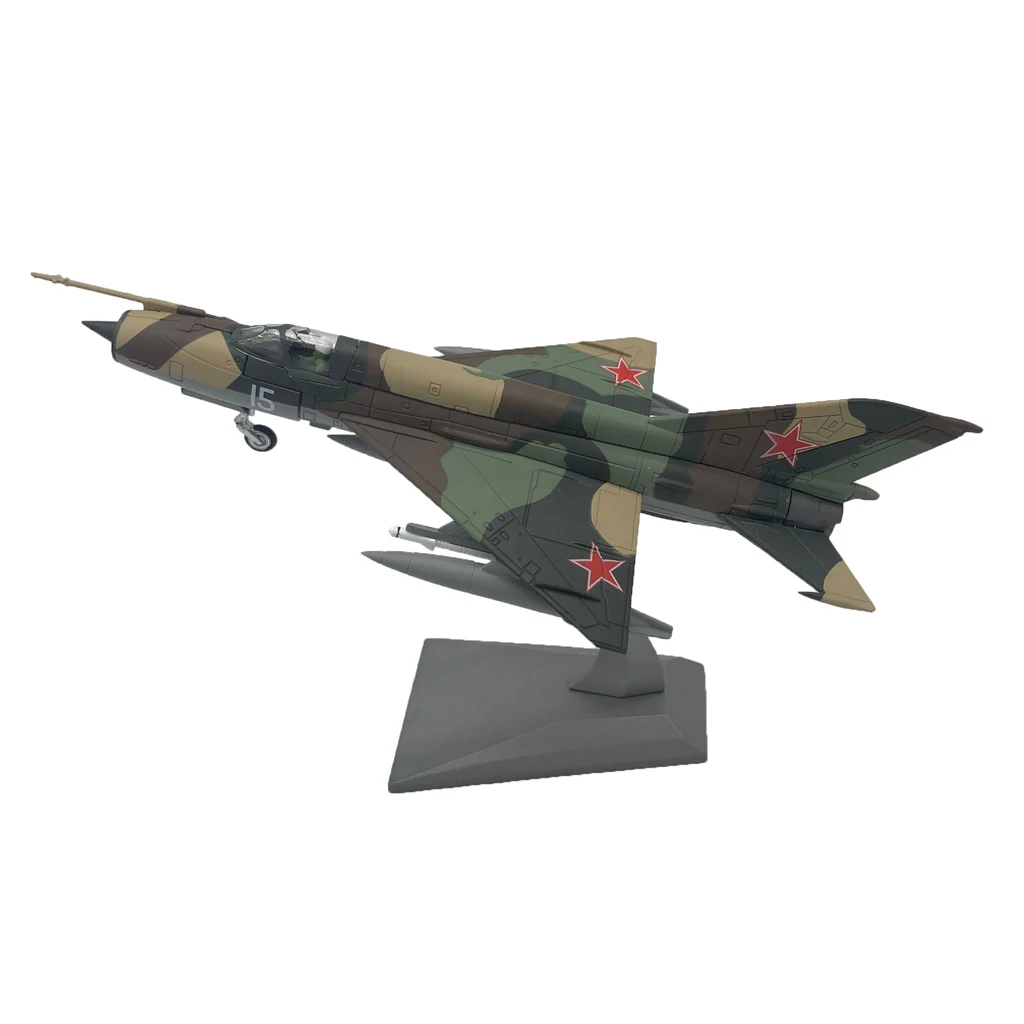 

1:100 MIG-21 Aircraft Metal Model Aircraft Collectables Decor