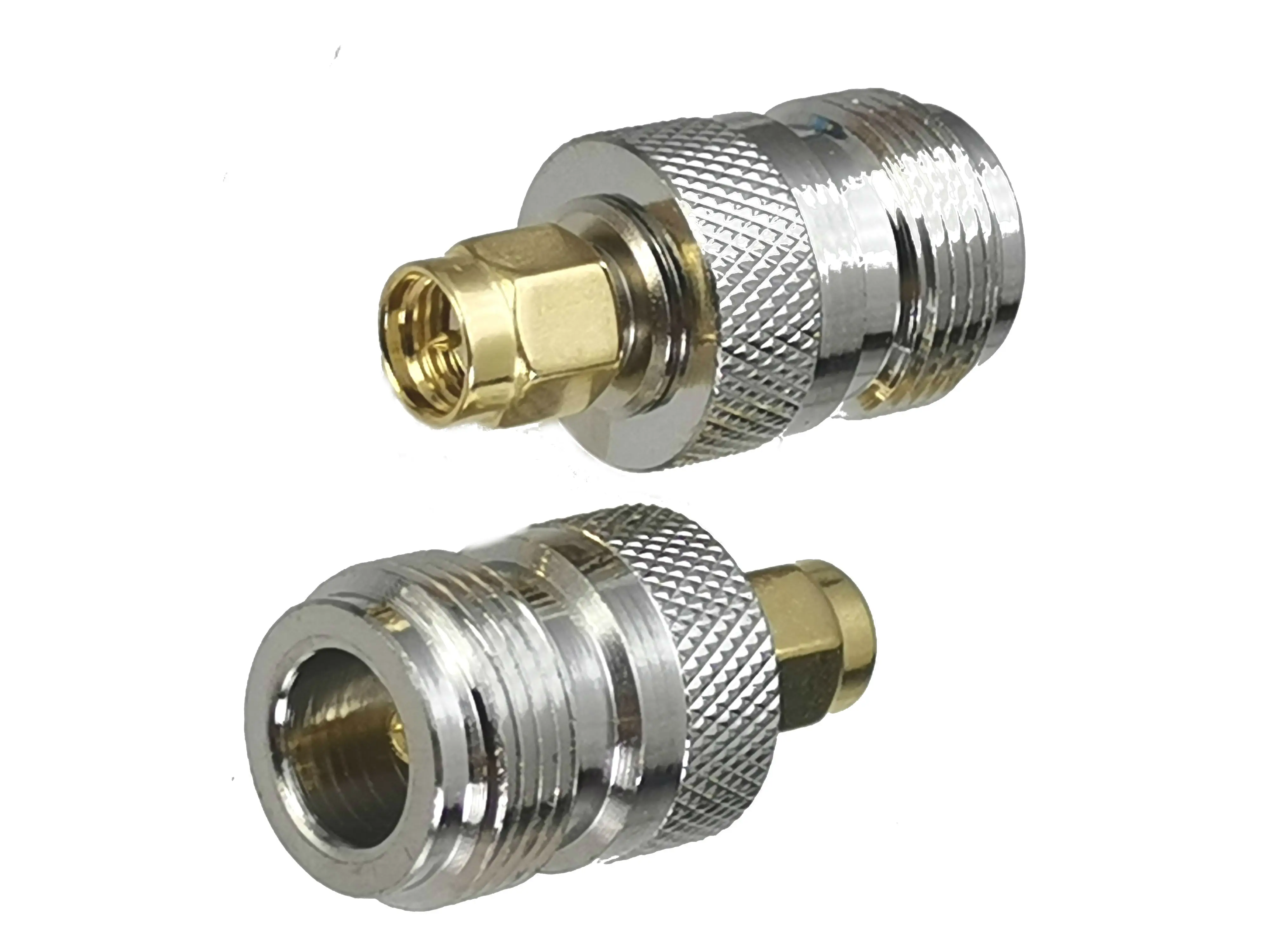 1 stuk Adapter Connector SMA naar UHF PL259 SO239 / N / BNC / SMA Stekker & Aansluiting RF Coaxiaal Messing Recht Nieuw FJP-830