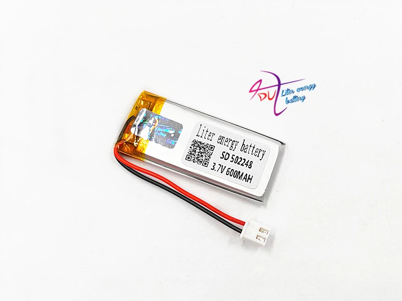 XHR-2P 2.54 3.7 600 V 502248 mAh 482249 bateria de polímero de lítio Bluetooth speaker sem fio de aprendizagem de máquina