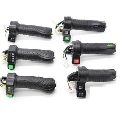 

General-purpose electric vehicle throttle control handle, speed regulating handlebar, various types available