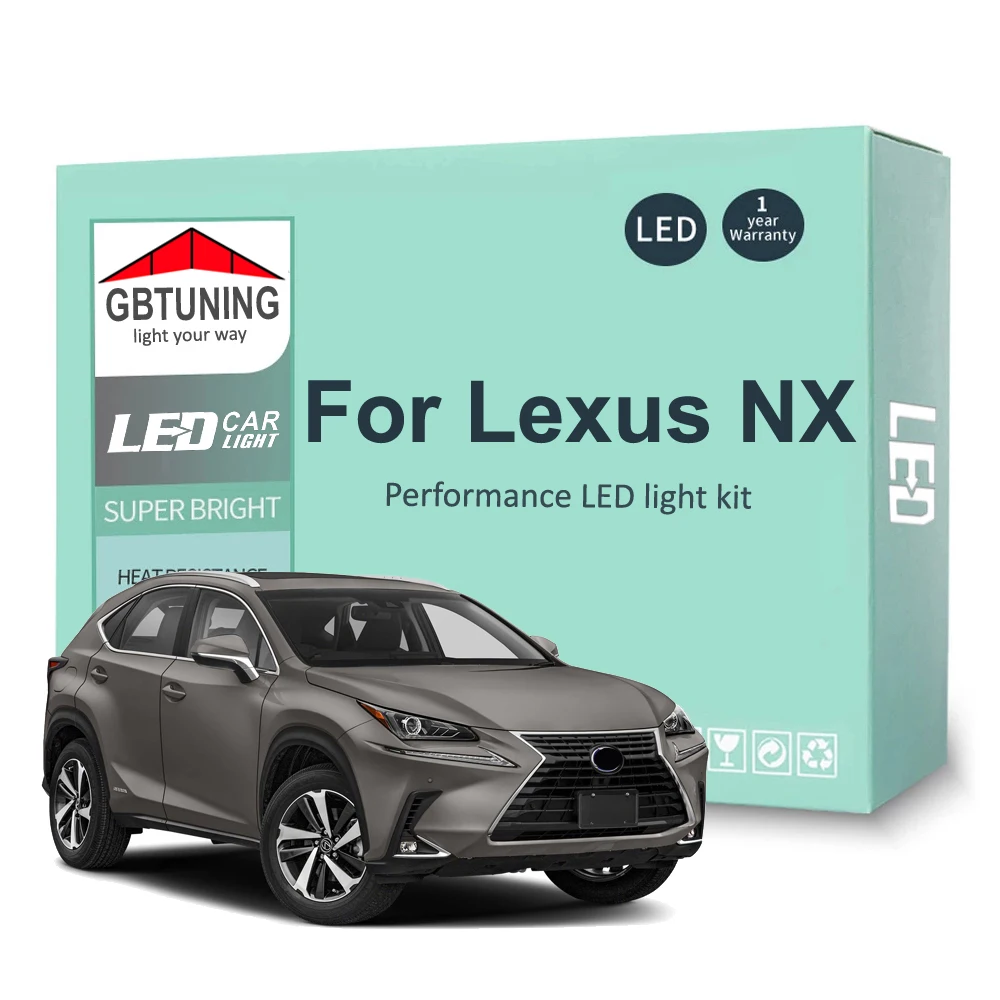 8Pcs Led Interior L… - image