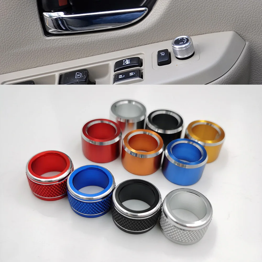 Car Styling For Toyota 86 GT86 FT86 Scion FR-S Subaru BRZ Car Rearview Mirror Adjustment Button Decorative Ring Knob Trim Cover