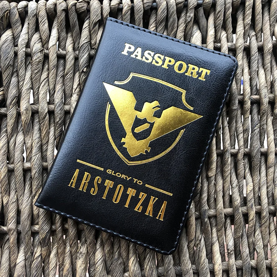 Glory to Arstotzka Passport Cover Russia Travel Papers Please Passport Holder  Covers for Passport