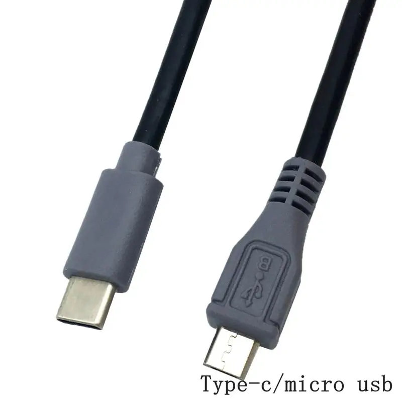 90 Right Angled USB Type C 3.1 Male To Mini USB 5 Pin Micro Male Plug Converter OTG Adapter Lead Data Cable For Mobile VR Mac