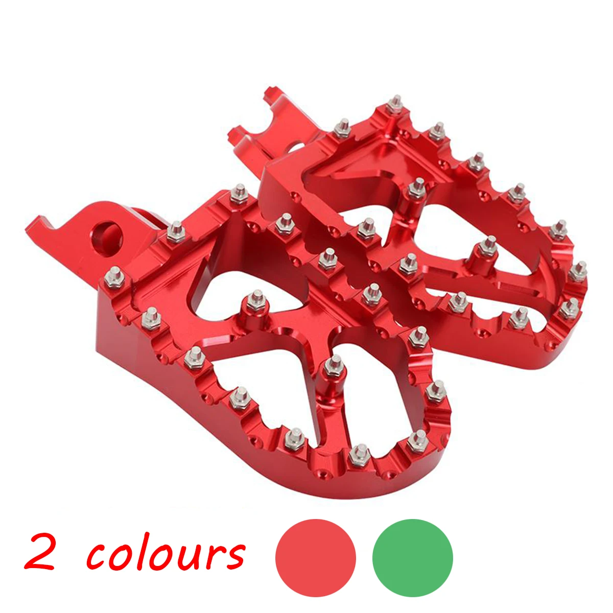 For HONDA CR125 CR250 CRF150R CRF250R CRF250X CRF450R CRF450X CRF250L CRF250M CRF Motorcycle CNC Footpegs Foot Pegs Pedals