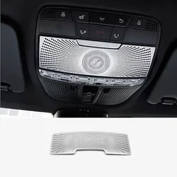 For Mercedes Benz S Class W222 2014 15 16 17 18 19 2020 Car Head Front Reading Light Lamp Cover Trim Stainless steel Accessories