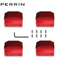 Car Jack Pad Adapter Billet Anodized Aluminum Floor Jack Jacking Lift Pad for 5Th Gen Camaro 10-15 Lexus GSF Ford Focus