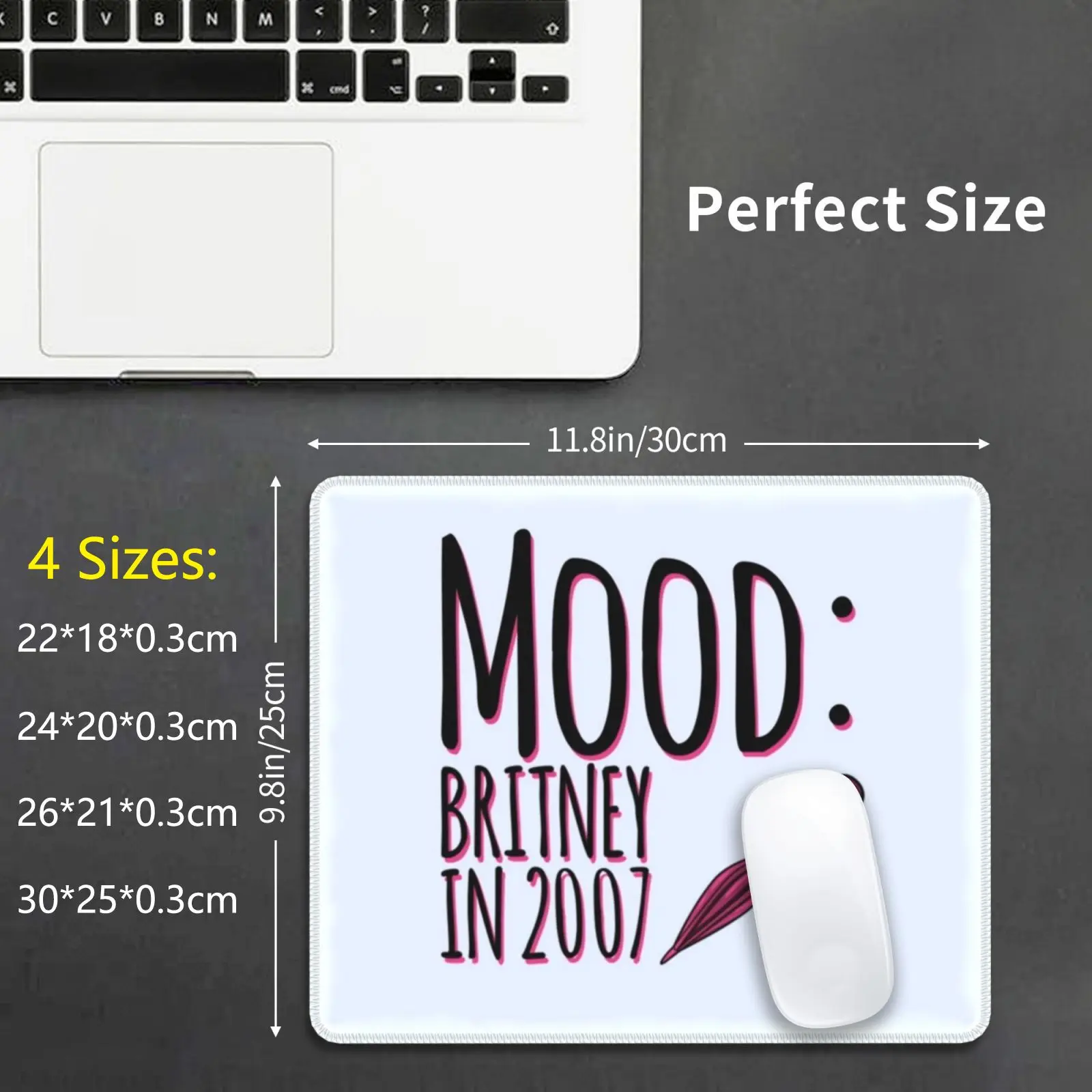 

Настроение (Britney) коврик для мыши DIY печать Britney Spears Umbrella Распаковка Pop Icon Pop Idol