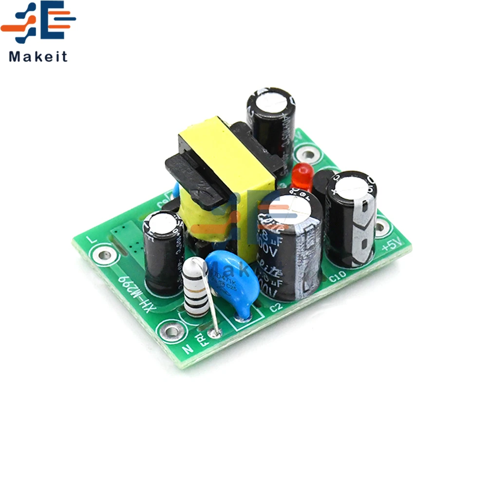 AC-DC Isolated Switch Power Supply Module For Arduino AC-DC Buck Step-down Module AC110~240V Turn DC5V/12V 100mA/500mA 0.5W/6W