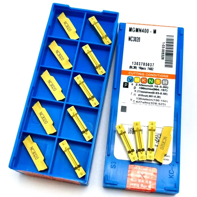 MGMN150 MGMN200 MGMN300 MGMN400 PC9030 NC3020 NC3030 inserti per scanalatura per portautensili esterno utensile da taglio MGEHR