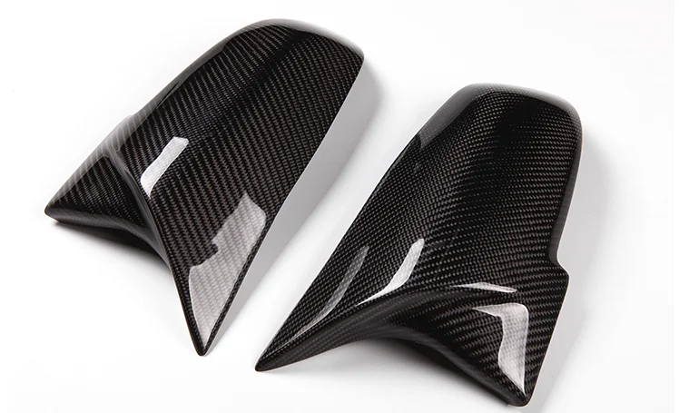 Für BMW 1 2 3 4 X Serie Rückspiegel Abdeckung F20 F21 F22 F23 F30 F32 F36 X1 E84 F87 M2 Carbon faser muster Zubehör