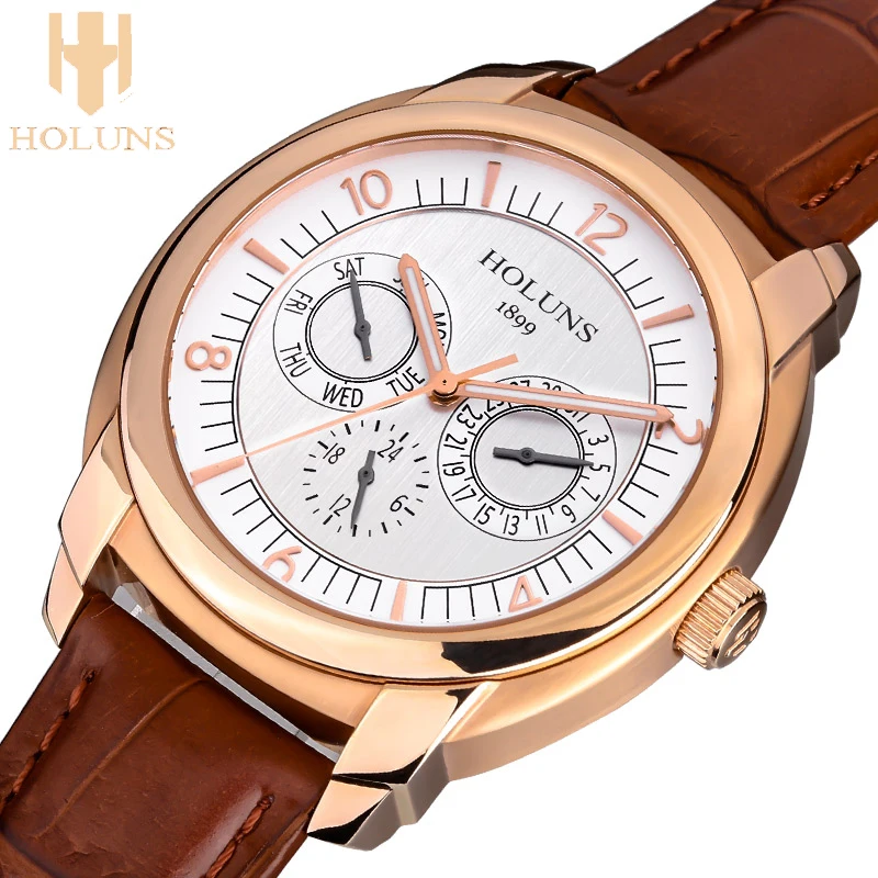 Relogio Masculino Men Watch Brand Luxury Sport Quartz Wrist Watches Male Bussiness Military Leather Stainless Waterproof