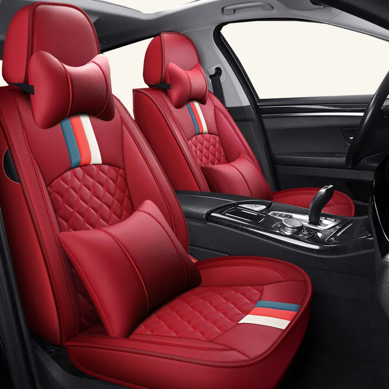 

New leather car seat cover for Skoda all models fabia octavia rapid superb kodiaq yeti car styling auto accessories