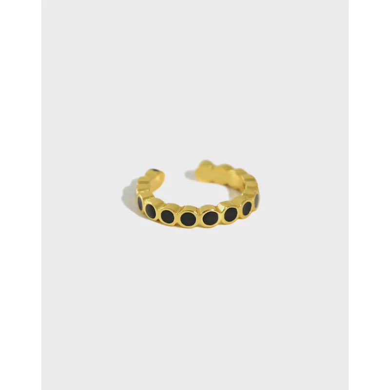 Brincos cz brancos/golds pequenos 1 peça autênticos 925 prata esterlina preta (sem piercing) diâmetro 10mm simples 864