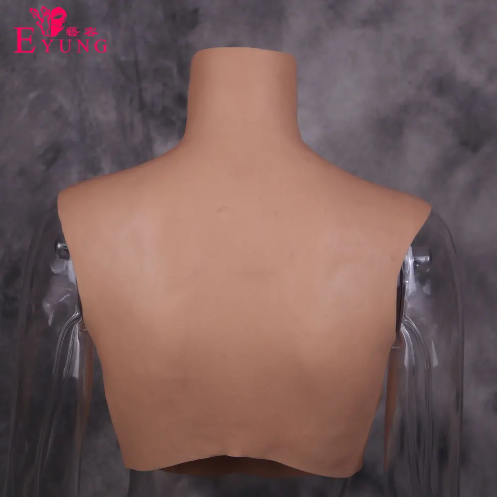 Eyung 6th Generation Mastectomy Breast No Oil Crossdresser Silicone Breast Fake Boobs Bust Tits For Drag Queen Sissy Anime Cos