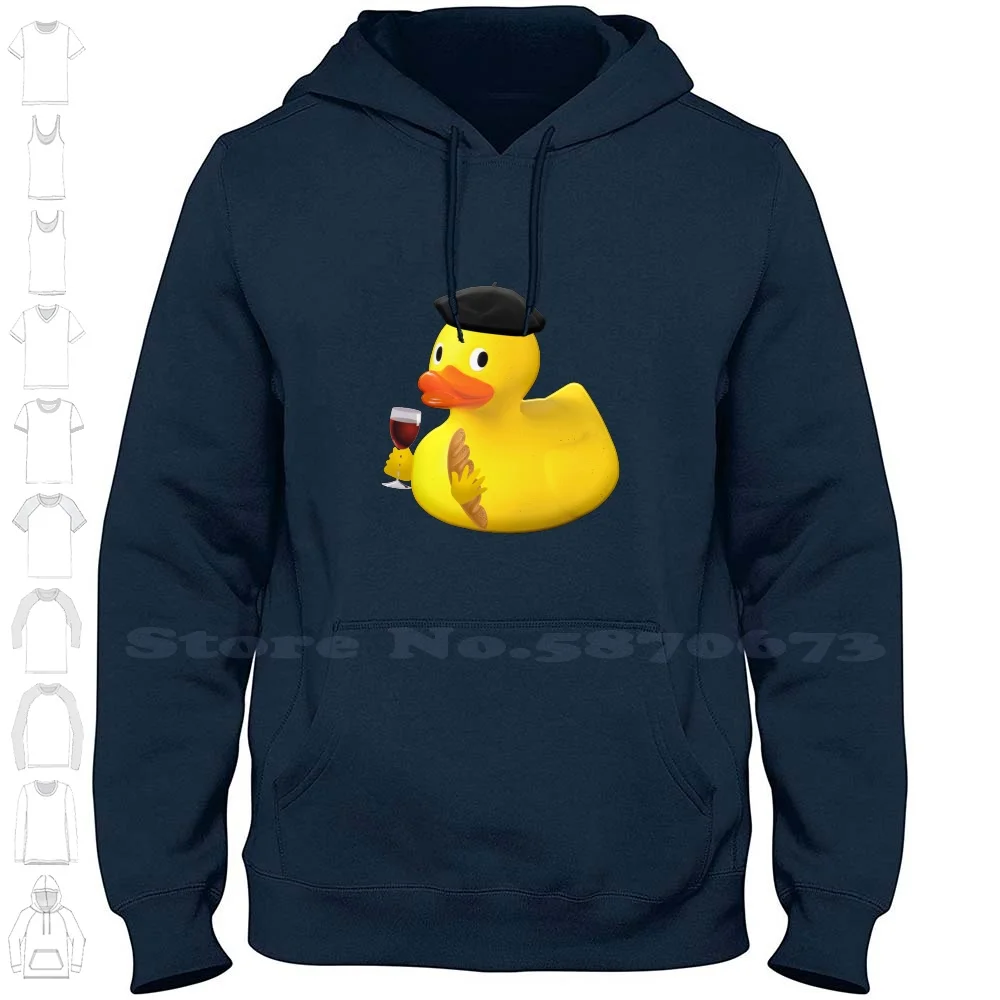 Duckie En Caoutchouc 100% Cotton Hoodie T-Shirt Duckie En Caoutchouc Jouets Jaune Canards Salle De Bain Funny Piscine Caneton