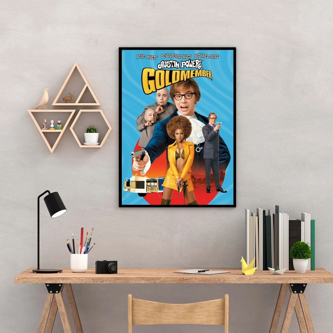 Austin Powers - Goldmember Classic Movie Poster Canvas Print Home Decoration Wall Painting ( No Frame )