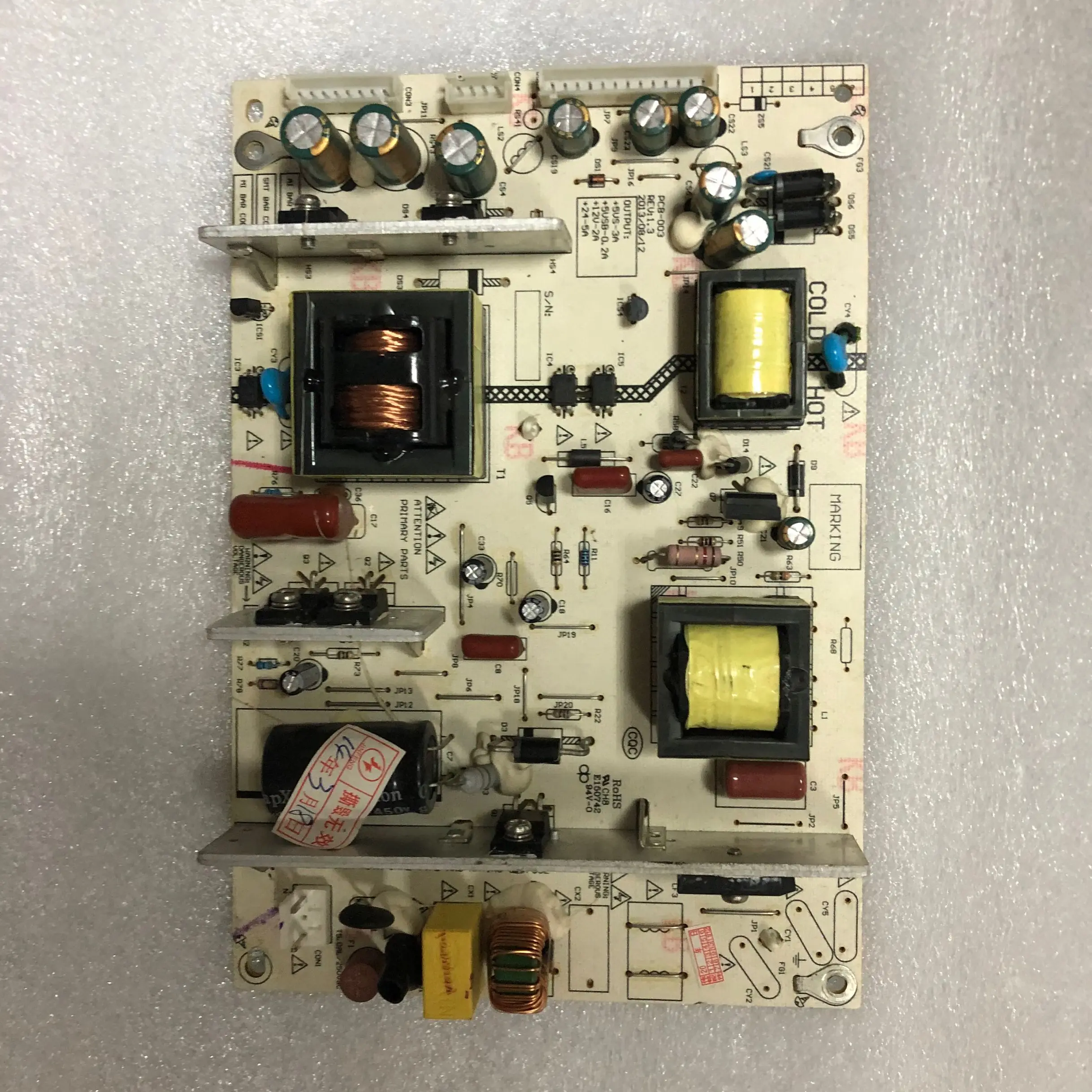 

L32C12 power board PCB-003 REV 1.3 KW-LCP416001D