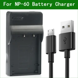 NP60 NP-60 Camera Battery Charger For Fujifilm FinePix 50i 601 F401 F410 M603 For SLB-1037 SLB-1137