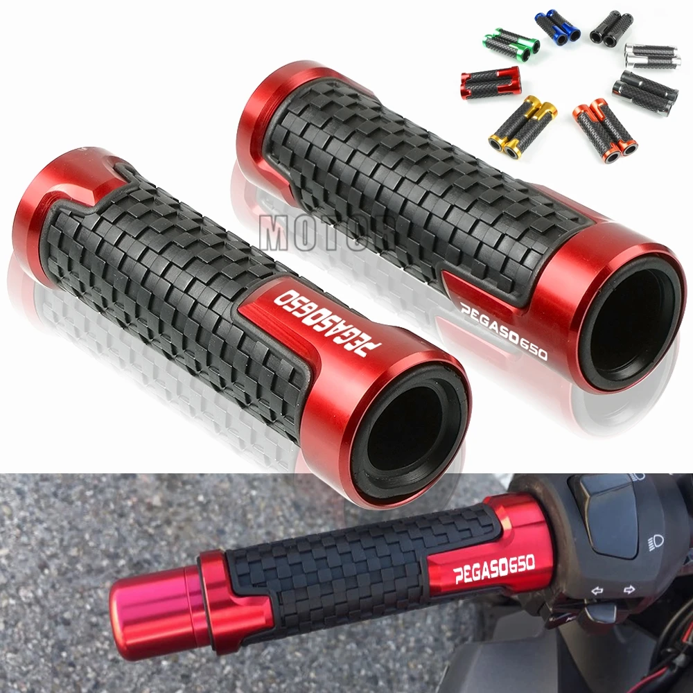 

For Aprilia Pegaso650 1992-2007 Pegaso 650 Motorcycle Motorbike 7/8"22mm Aluminum Anti-Slip Handle Bar Grip Handlebar Hand Grips