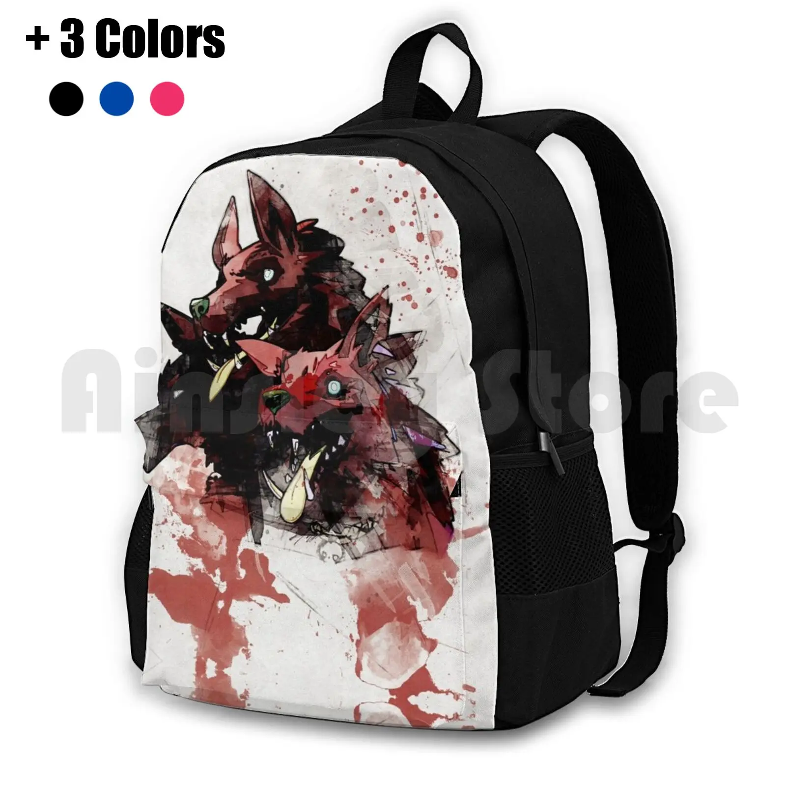 Hades Game-Cerberus Outdoor Hiking Backpack Riding Climbing Sports Bag Hades Cerberus Cerberus Hades Cerberus Hades Game Game