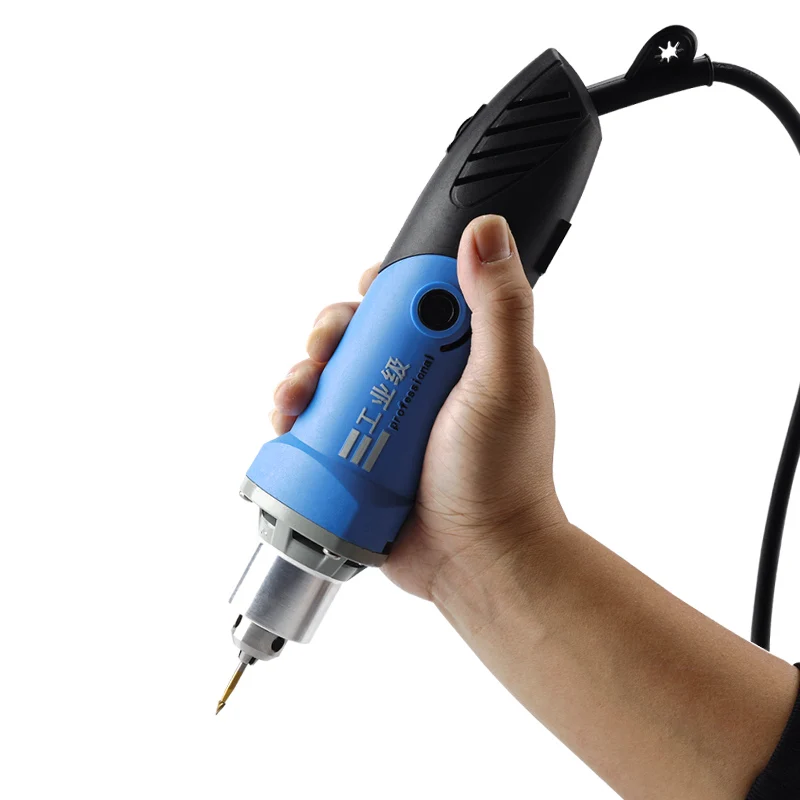 مثقاب كهربائي 480 وات 6 سرعات متغيرة السرعة بشكل لا نهائي أداة طاقة دوارة حفارة صغيرة 110 فولت/220 فولت ماكينة حفر تشغيل المعادن وما إلى ذلك