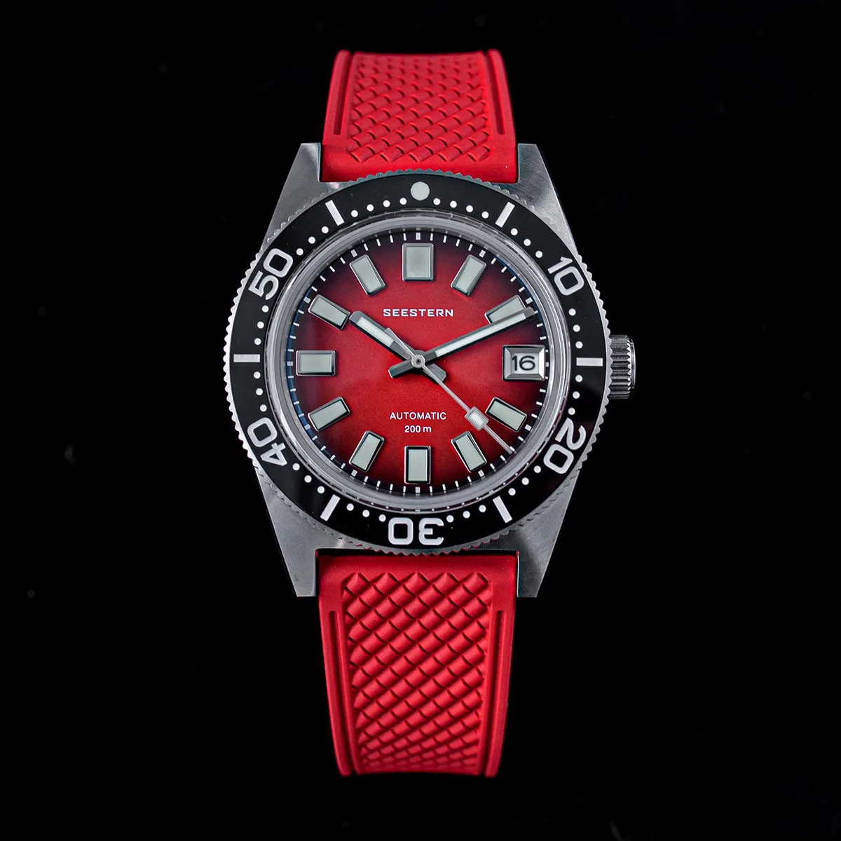 SEESTERN 62MAS Diver Men Watch 38mm Original Sapphire NH35 