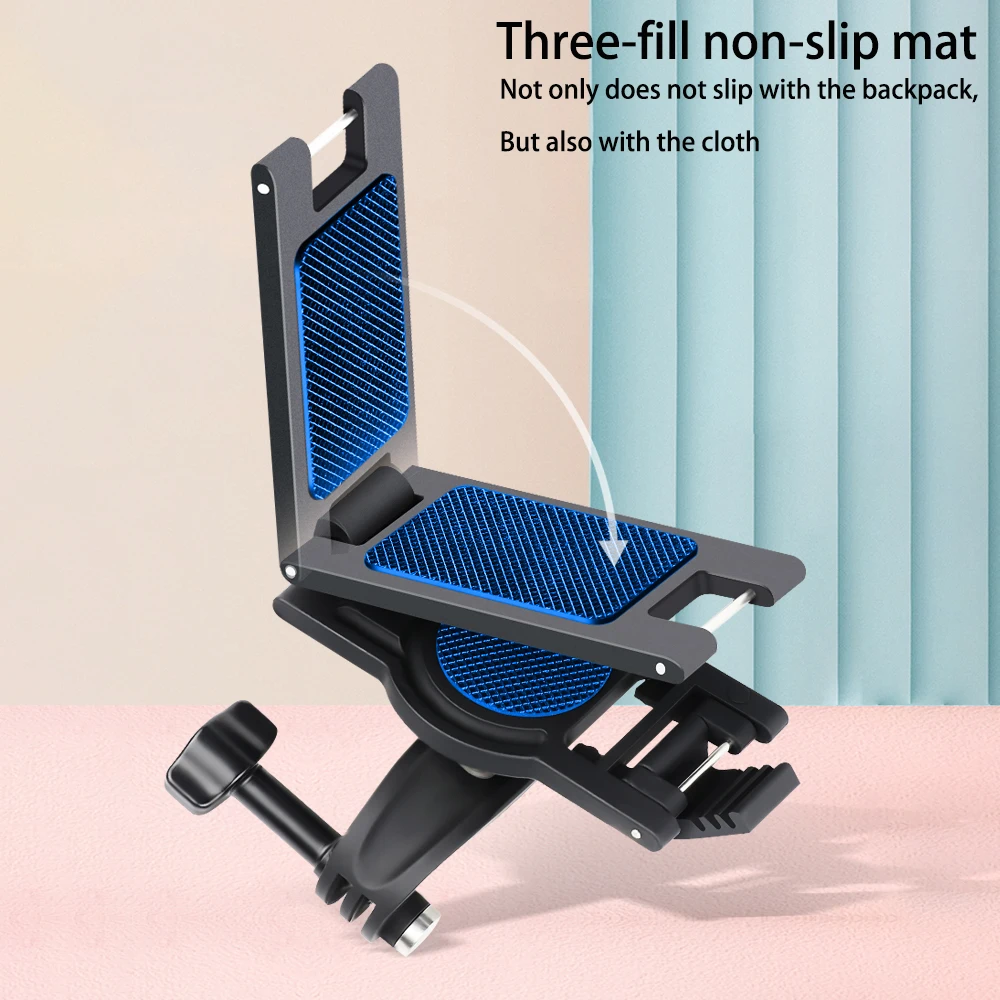 جبل محول حامل الهاتف الخليوي قوس كليب العمودي 360 درجة تدوير آيفون شاومي سامسونج العالمي الهواتف الذكية