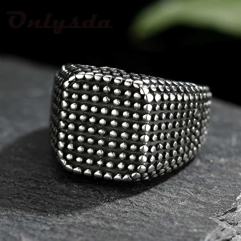 Us Size Personality Classic Charm Men Ring Fashion Popular Geometry Mesh Ring Wedding Engagement Jewelry For Male Best Gift 261