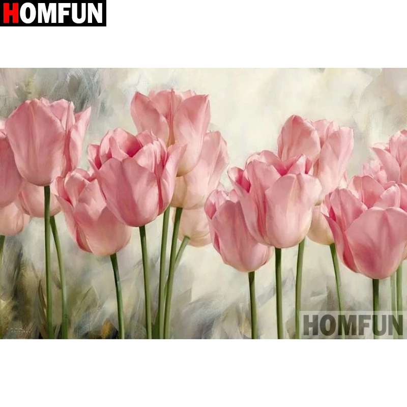 HOMFUN Art 5D Diy Diamond Painting 