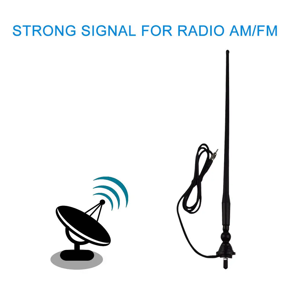 

Marine Boat Radio Antenna FM AM Aerial Waterproof Rubber Duck Dipole Flexible FM AM Modulators For Car Yacht ATV UTV Tractor