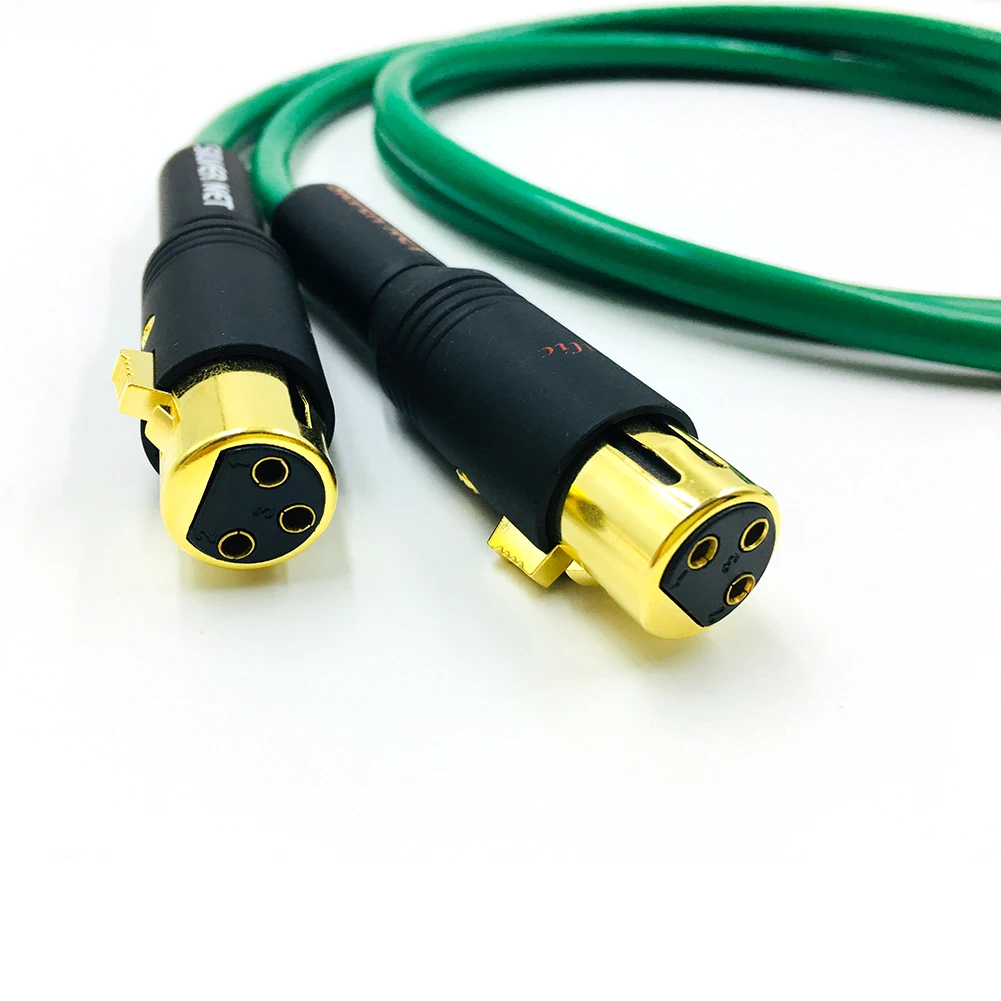 new Audio 2328 Pure Copper HiFi RCA male to XLR female interconnect cable, coaxial balance wire , audio signal cable